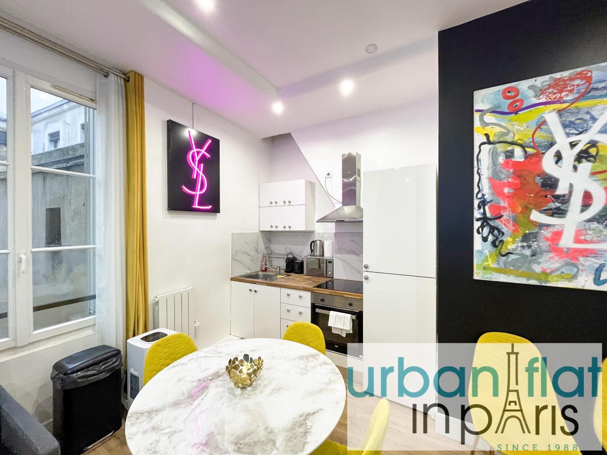 156 - Urban Ysl Flat In Montorgueil Lägenhet Paris Exteriör bild